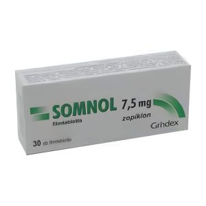 Buy Somnol Zopiclone 7.5mg UK Insomnia Tabs